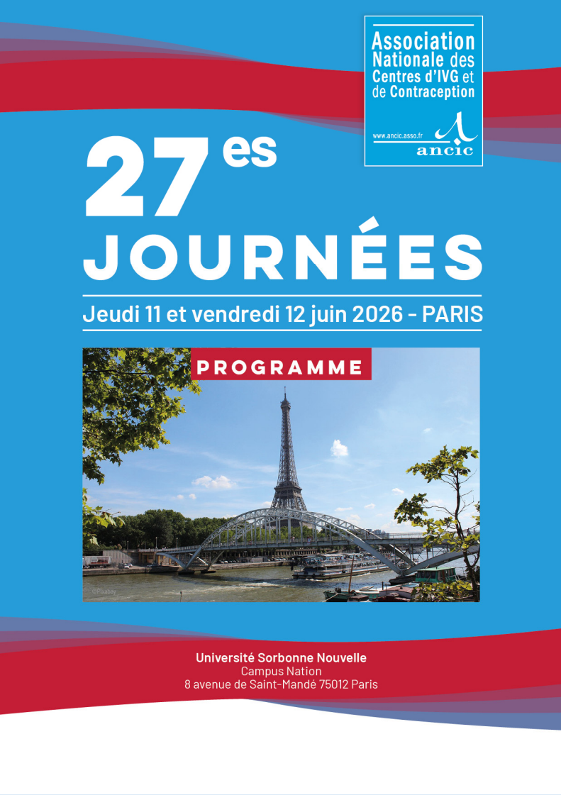 Affiche des 27es Journées Nationales d'Études de l'ANCIC